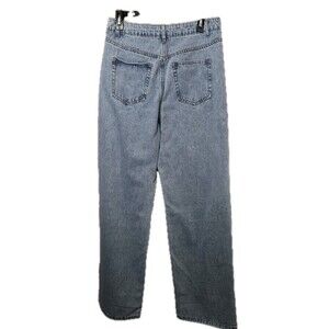NWT‎ High Rise Relaxed Light Wash Jeans Womens 12 - Baggy Straight Leg Denim NEW
